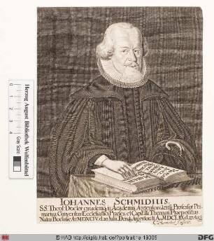 Bildnis Johann Schmidt