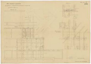Schalthaus- und Transformatorenkammer-Erweiterung, Grundriss