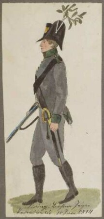Kaiserlich böhmischer Jäger, 1814