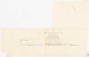 Haus Darré, Berlin-Dahlem Umbau: Seitenansicht