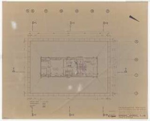 Physikalische Institute der Universität Köln: Kernphysik Grundriss DG, 1:100