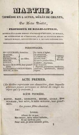 Recueil de pièces morales et instructives : à l'usage des communautés religieuses, des institutions, des pensionnats, etc. ...