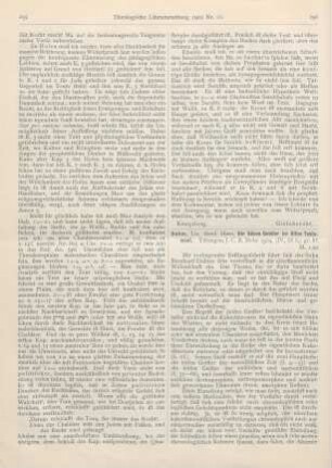 296-297 [Rezension] Duhm, Hans, Die bösen Geister im Alten Testament