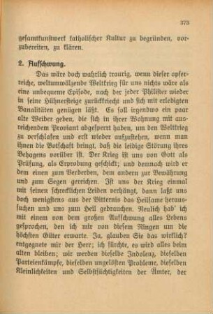 2. Aufschwung.
