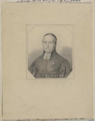 Bildnis des Christian Friedrich Bernhard Augustin