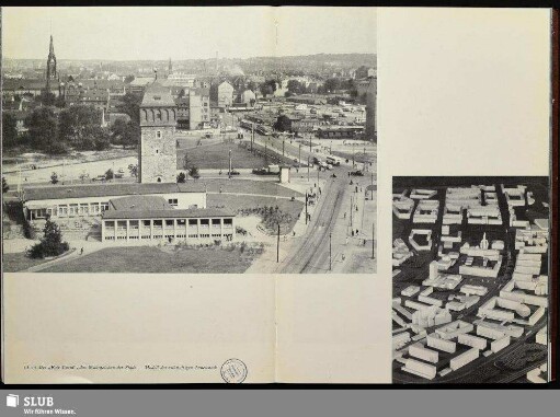 15 Modell der zukünftigen Innenstadt