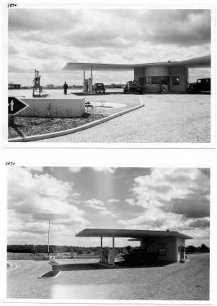 Tankstelle Stuttgart-Süd, Nord-Seite