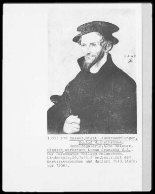 Der Reformator Philipp Melanchton