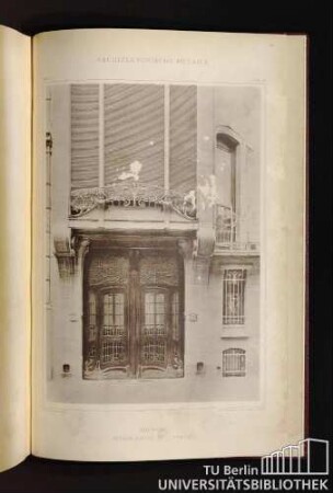 Tafel 96. Brüssel. Avenue Louise 214 - Portal