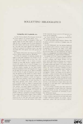 Bollettino bibliografico