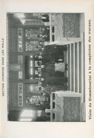 Visite du commisariat à la complétion des travaux