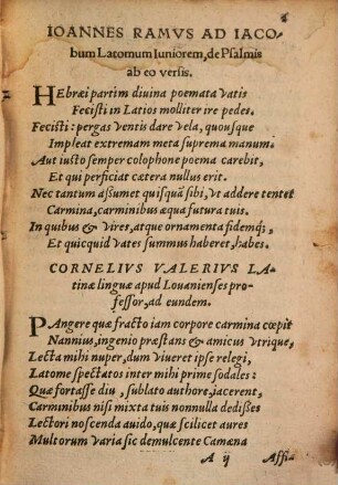 Psalmi Davidici quadraginta in carmen conversi