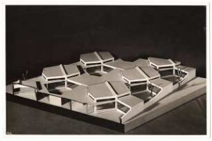 Geschwister-Scholl-Gymnasium, Lünen: Modell des Schulgebäudes