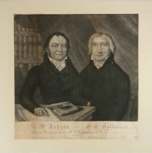 "A. D. Scheer - H. F. Hollmann" - Doppelporträt