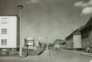 Junghansstraße : Dresden, Betonmastlampe, Junghansstr.