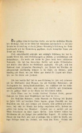 Geschichte des deutschen Volkes seit dem Ausgang des Mittelalters, 1. Die allgemeinen Zustände des deutschen Volkes beim Ausgang des Mittelalters