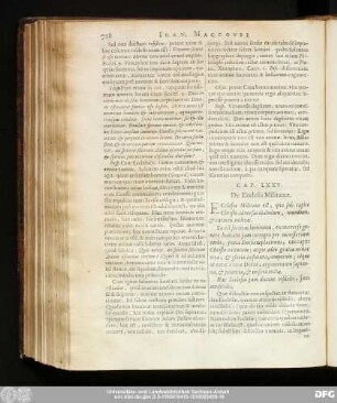 Cap. LXXV. De Ecclesia Militante.