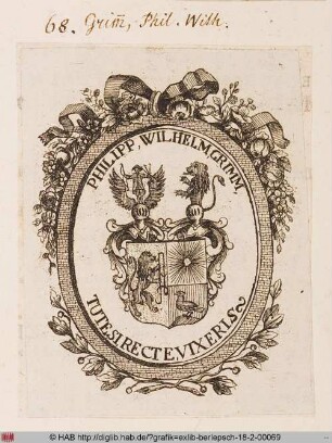 Wappen des Philipp Wilhelm Grimm
