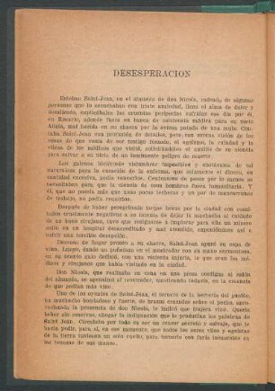 Desesperación