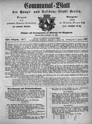 1867,7: No. 7, 17. Februar 1867