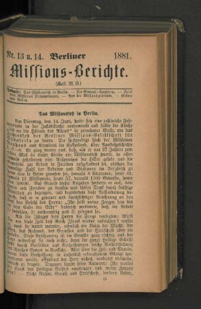 Nr. 13 u. 14. 1881.