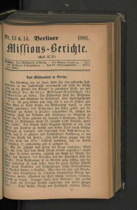 Nr. 13 u. 14. 1881.
