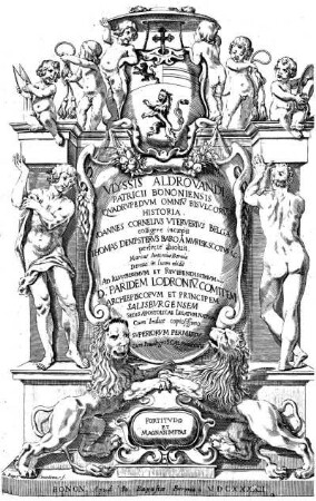 Vlyssis Aldrovandi Patricii Bononiensis qvadrvpedvm omnivm bisvlcorvm historia