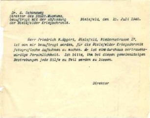 Kriegschronik 1940