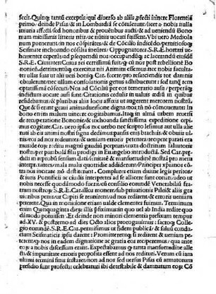 Breve ad Reges, Duces et Principes Christianos: in quo Continentur potiores: licet plures sint aliae Causae privationis Cardinalium haeretiocorum : "Hodie in publico consistorio"