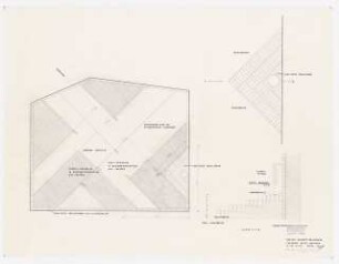 Haus und Garten Ernst Hassler, Oerlinghausen: Technischer Plan: Innenhof Detail Brunnen, 1:20, 1:10
