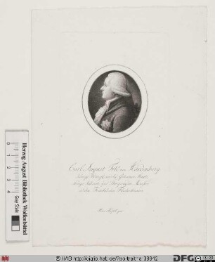 Bildnis Carl August Frhr. von Hardenberg, 1814 Fürst