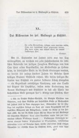 659-683 Das Millenarium der heil. Walburgis zu Eichstätt