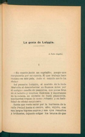 La gesta de Luiggin.