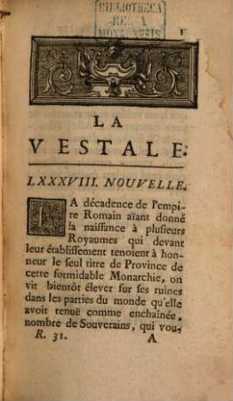 ... Partie Des Cent Nouvelles Nouvelles De Madame de Gomez, 31