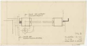GDF Wüstenrot, Ludwigsburg Innenausbau: Flurtür: Detail 1:1