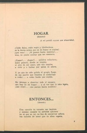 Entonces... : (Soneto)