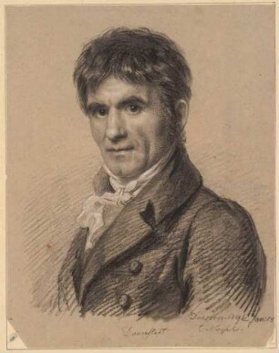 Bildnis Darnstedt, Johann Adolph (1769-1844), Zeichner, Kupferstecher