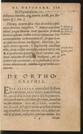 De Orthographia.