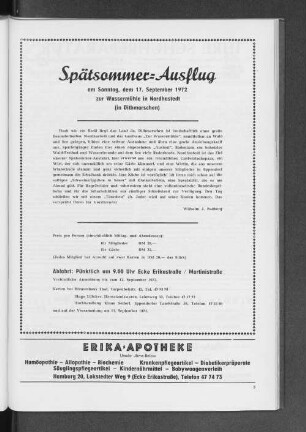 Spätsommer-Ausflug