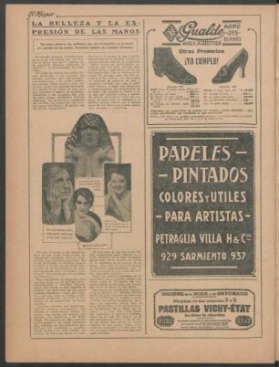 La belleza y la expresión de las manos