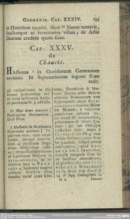 Cap. XXXV. de Chaucis