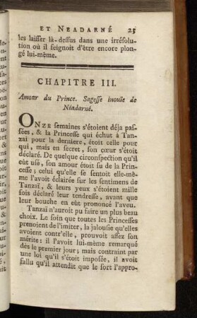 Chapitre III. - Chapitre IV.