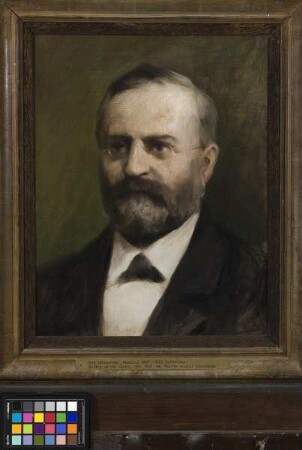 Bildnis seines Vaters, des Professors der Rechte August Ubbelohde (1833-1898)