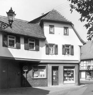 Fachwerkwohnhaus; Seligenstadt, Steinheimer Straße 8