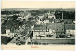 Eilenburg. Blick auf Eilenburg