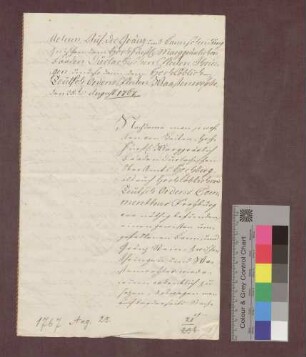 Festsetzung der Banngrenze zwischen Ihringen und Wasenweiler.