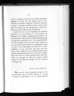 Berlin, den 8. Mai 1896