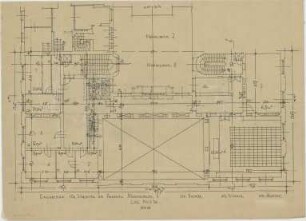 Döllgast, Hans; München, Maximiliansplatz 8; Börse - Grundriss 2. OG