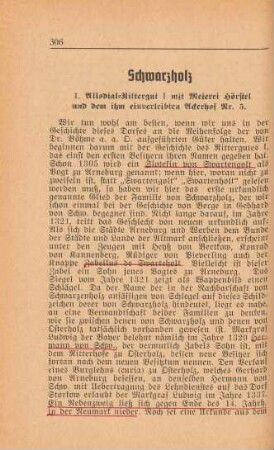 Schwarzholz
