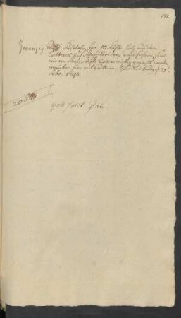 [Quittung] ... Quedlinburg [den] 27ten Febr: 1793